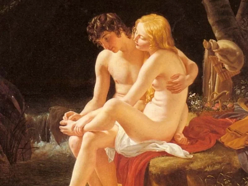 1777-Louis Hersent - Dafne e Cloe